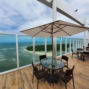  Apartamento Flat Recife/paiva Beira Mar Frente P/ Ilha Do